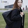 COMRAIN Women's Split Leather Hobo Shoulder Bag