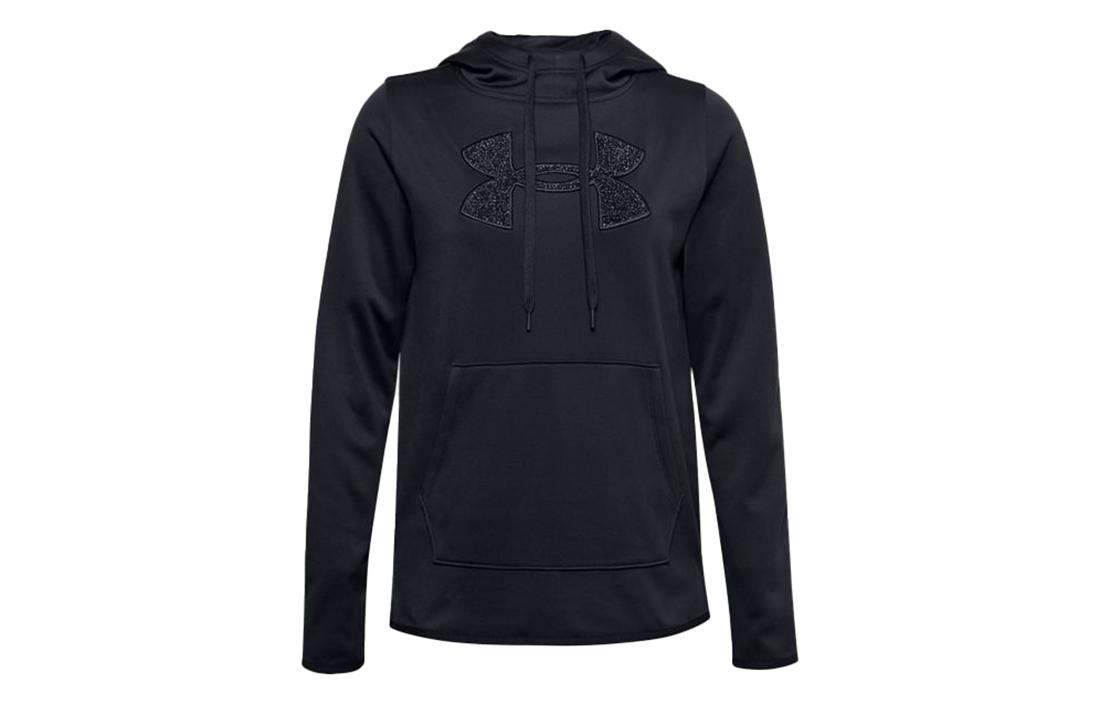 Under Armour Sweatshirts Women s Black Hooded Moderate Regular 1360295-001 S