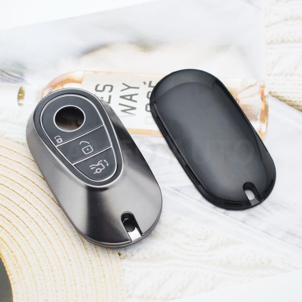 

Tpu Key Cover Car Key Case Cover For Mercedes Benz C260 C300 S400 S450 S500 C S Class W206 W223 S350 Protector Keychain