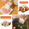 1 Stück, Creative Kitchen Dreifach-Fleischbällchen-Maker, Fleischbällchen-Löffel mit Schneidspaten, DIY-Fleischbällchen-Set, für die schnelle Herstellung von Keksteig oder Sorbet