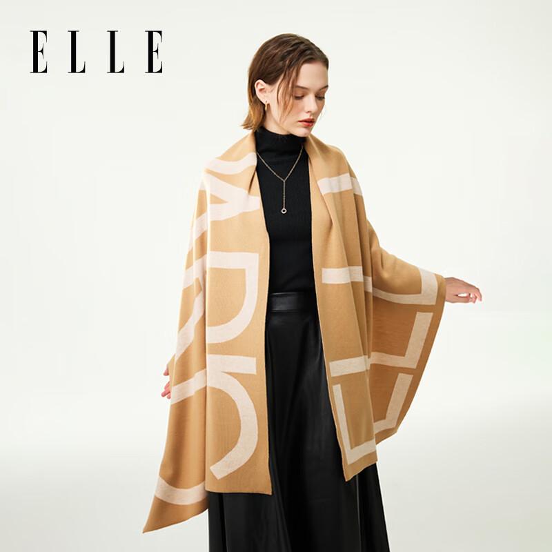 ELLE Women's Knit Shawl Scarf