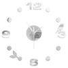 3D Wall Clock DIY Mirror Wall Stickers Home Decor Quartz Needle Watch Living Room Removable Art Decal Sticker Reloj De Pared Hot