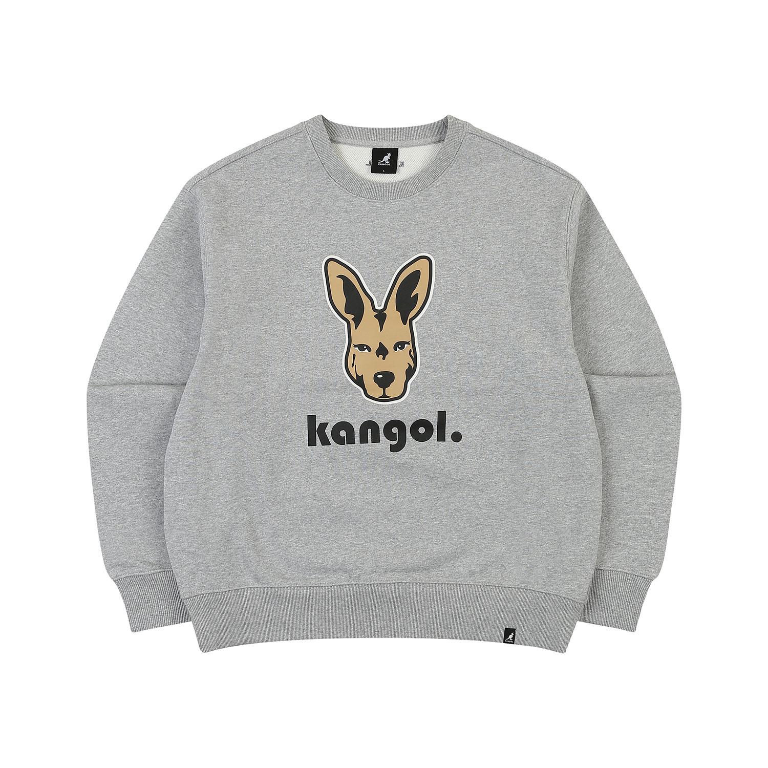 Толстовка Kangol Jacques 1747 Меланж Серый Melange Grey/L