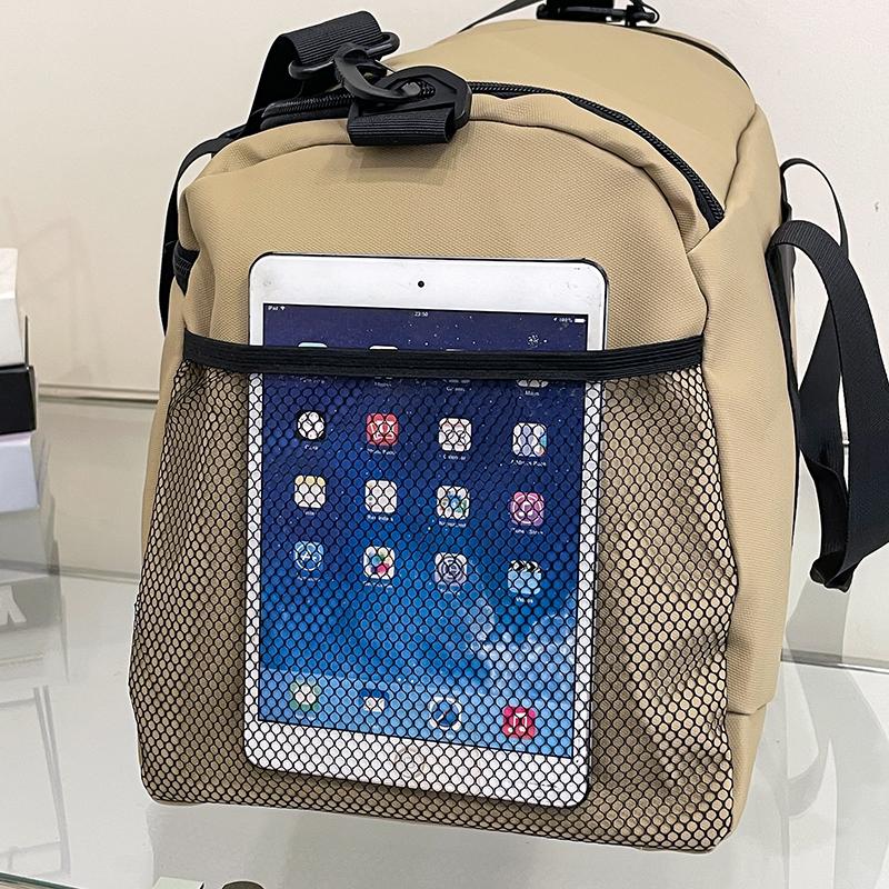 Large Capacity Handbag Sports Training Gym Bag with Shoes Compartment Storage Duffel Bag Dry Wet Separation Short Trip Bag