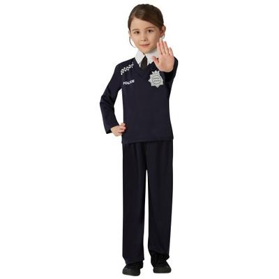 Childrens/Kids Police Costume