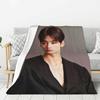 Individuelle Sofadecke aus Fleece, 'True Beauty' Überwurf, Warme Flanelldecke, Hwang In Youp, Cha EunWoo Decken für Bett, Reise, Sofa, Steppdecke
