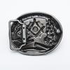 American Western Cowboy Retro Men's Oval Belt Buckle: Smooth Fashion Trend