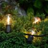 New Type Retro Bulb Light String Transparent Outdoor Decoration LED 25 Lamps, 50FT