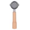 Stainless Steel Bottomless Portafilter Silver 51mm Coffee Handle for Delonghi ECO310 C1 For C1 Type