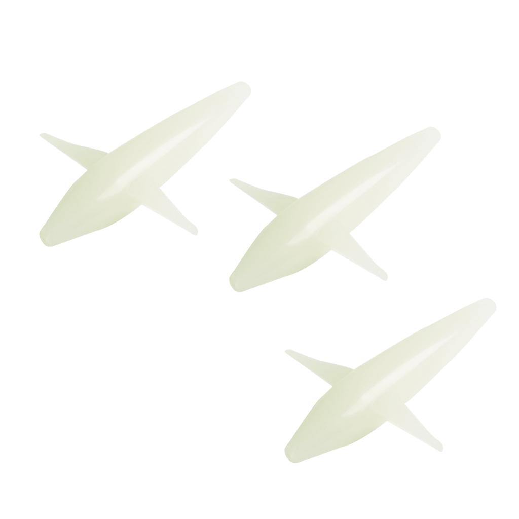 3pcs Trolling Lures Trolling Bird Teaser Fishing Tackle Accessories 5in 1.34oz Lures Tuna Marlin Saltwater Fishing Lures