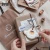 Momo Shuangxiang Sticky Notes Set: Retro Coffee Theme DIY Writing Material Series
