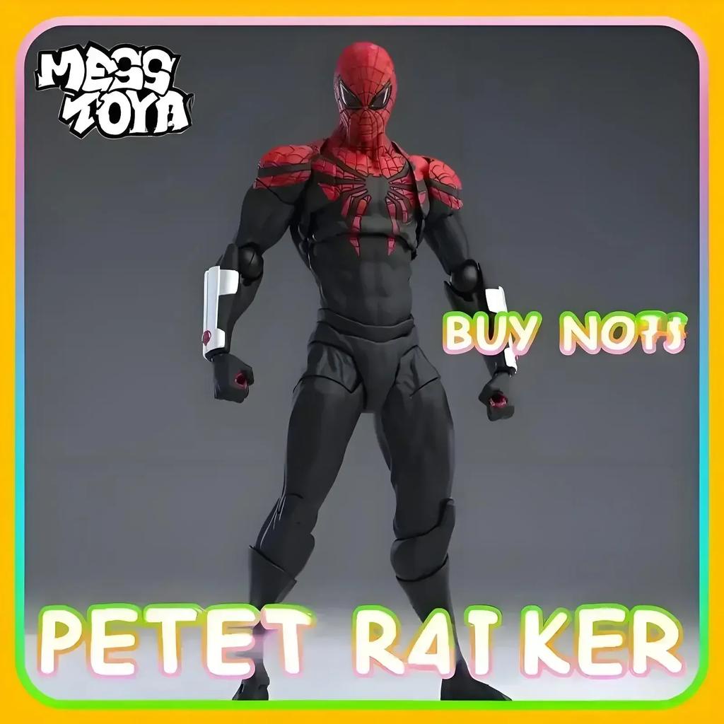 Pre Latest Mess Playthings Superior Spider Man Doctor Octopus Peter Parker Messtoys Spider Hero Neighbor Animation Action Figure Presents Playthings