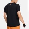 Li Ning Fitness Series Logo Print Casual Moisture-Wicking Quick-Dry Short Sleeve T-Shirt Men Tops Black ATSS605-1