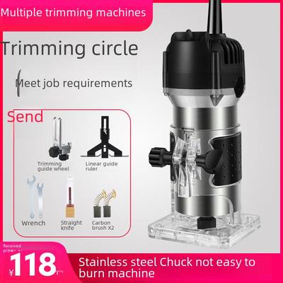 All-Copper Electric Woodworking Trimming, Slotting & Engraving Machine