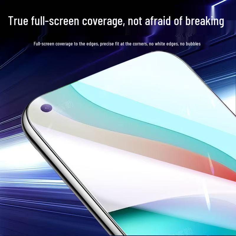 Protezione Schermo in Vetro Temperato Anti-Luce Blu Serie Redmi Note 9 - Compatibile 5G, Copertura Full HD