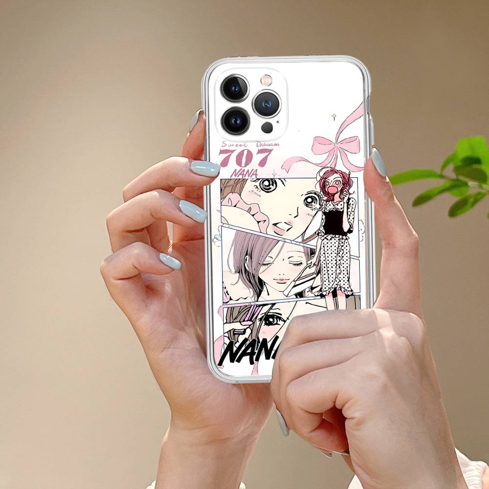 Comics Oosaki Nana Phone Case For iPhone 17 16 15 14 11 12 13 Mini Pro XS Max Plus Funda Shell