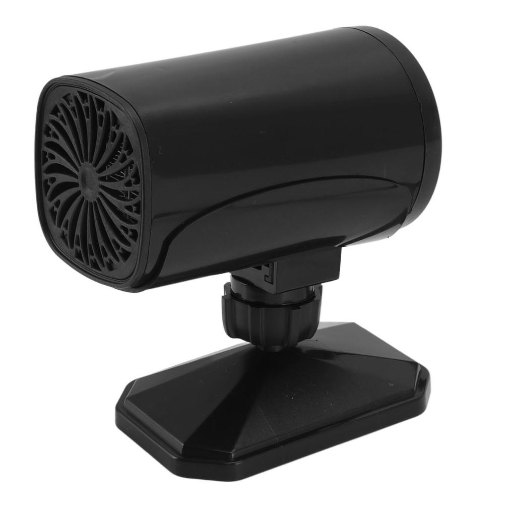 12V 150W Portable Car Heater 360 Degree Rotation 2 Modes Warming Cooling Car Defroster Defogger for Vehicles White/Black