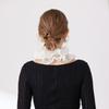 Ruffle Faux Collar Cuffs Sleeves Collar Insert Outfit Enhancer for Office Women Various Occasion Clothing Accessory