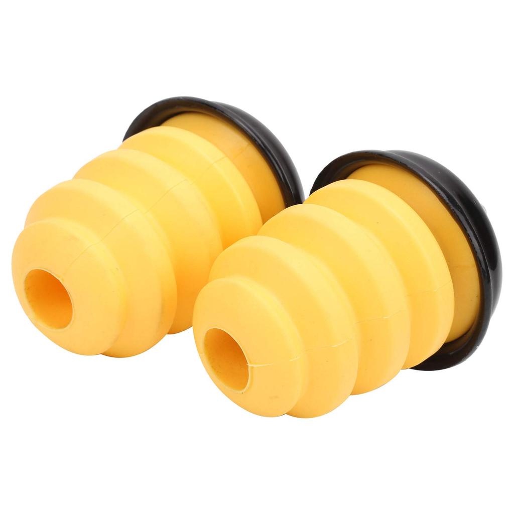 2 Rear Frame Rubber Bumpers for Chevrolet Silverado 1500, High Shock Absorption, Durable Material,