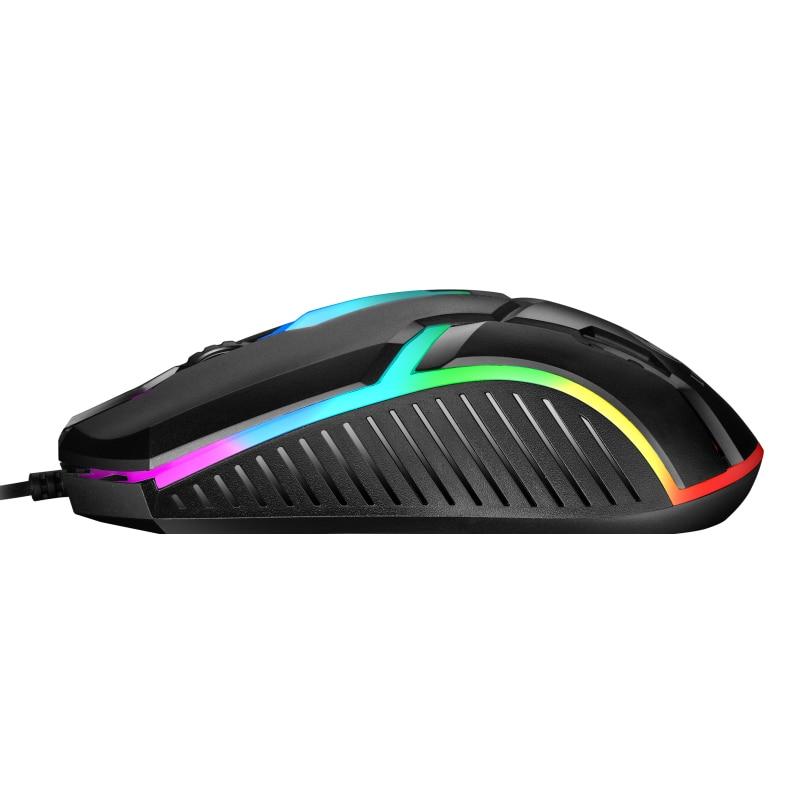 Limei S1 E-Sports Luminous Wired Mouse USB Wired Desktop Laptop Mute Computer Game Mouse