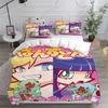 Cartoon Panty & Stocking with Garterbelt Bedding Set Single Twin Full Queen King Size Bed Set Adult Kid Bedroom Duvet Cover Sets