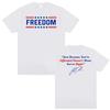 Justice for Charlie Kirk Freedom Tshirts for Men Women Harajuku Fashion Aesthetic Tshirt Summer High Quality Oversized T Shirt
