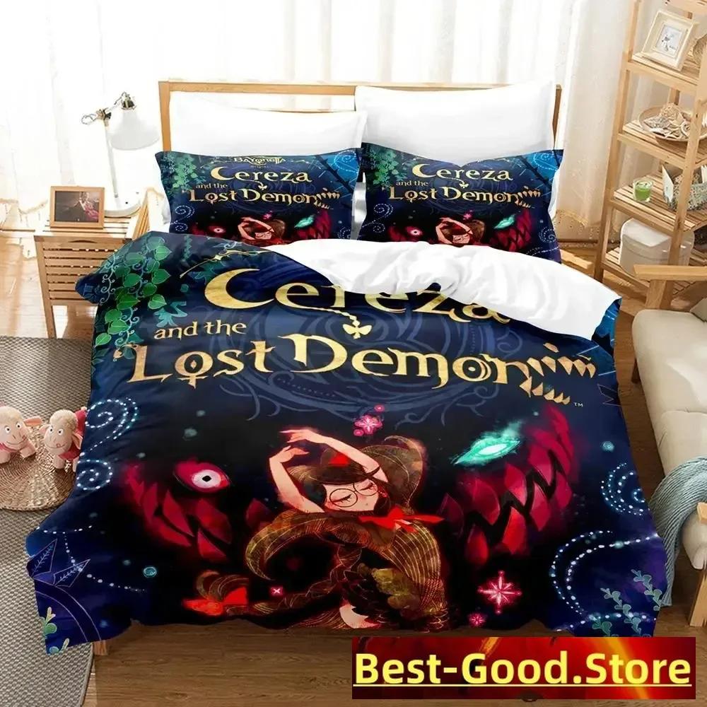 Bayonetta Bedding Set Single Twin Full Queen King Size Bed Set Adult Kid Bedroom Duvetcover Sets Anime Parure De Lit Bed