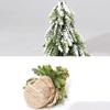 WTEMPO Tabletop Decor Mini Christmas Tree Lightweight Portable for Home Office Indoor & Outdoor Party Year-Round Holiday Decor for Christmas New Year