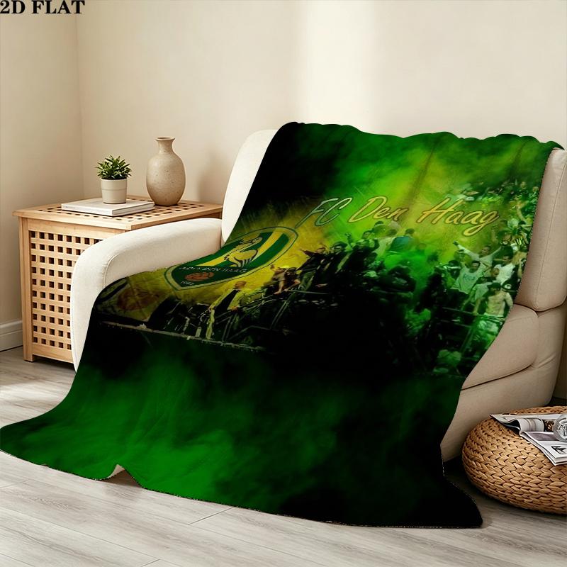 Ado Den Haag Print Flannel Blanket, High quality Comfortable for All Seasons, Home Decor, Warmth and Comfort, Perfect for Christmas Gifts