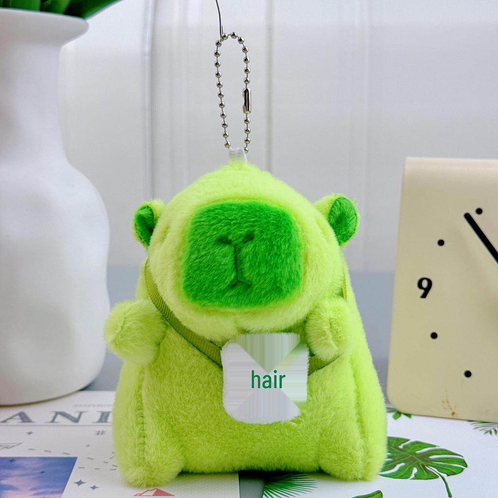 Pingente Capivara Chaveiro de Pelúcia - Presente de Aniversário Boneca de Pano