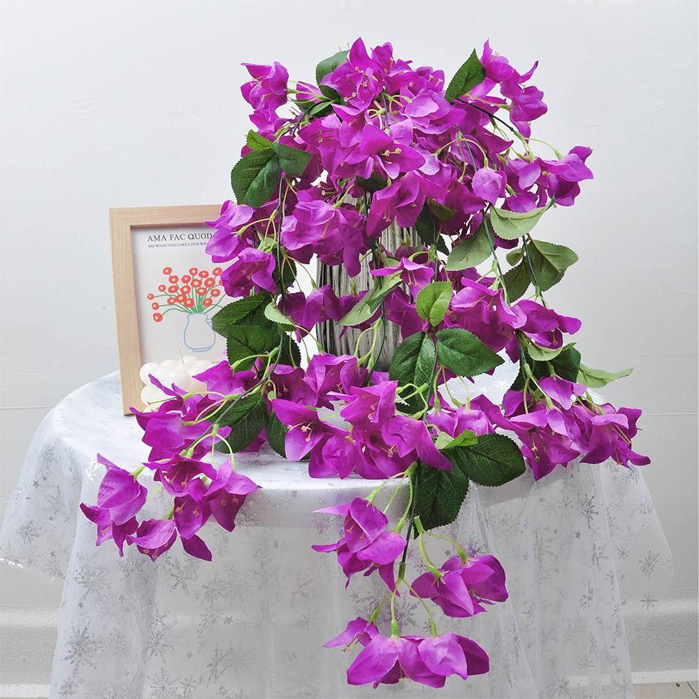 DIY Bougainvillea Artificial Flower Accessories Simulation Flower Rattan  Wedding Favors