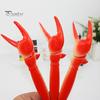 1/3Pcs Ballpoint Pen Adorable Lobster Claw Shape Gel Pen Comfortable Grip Smooth Writing Student Pen for School Home
