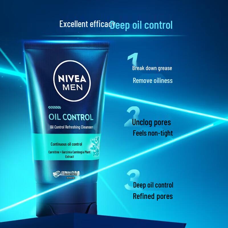 Nivea Men's Oil Control Refreshing Cleanser