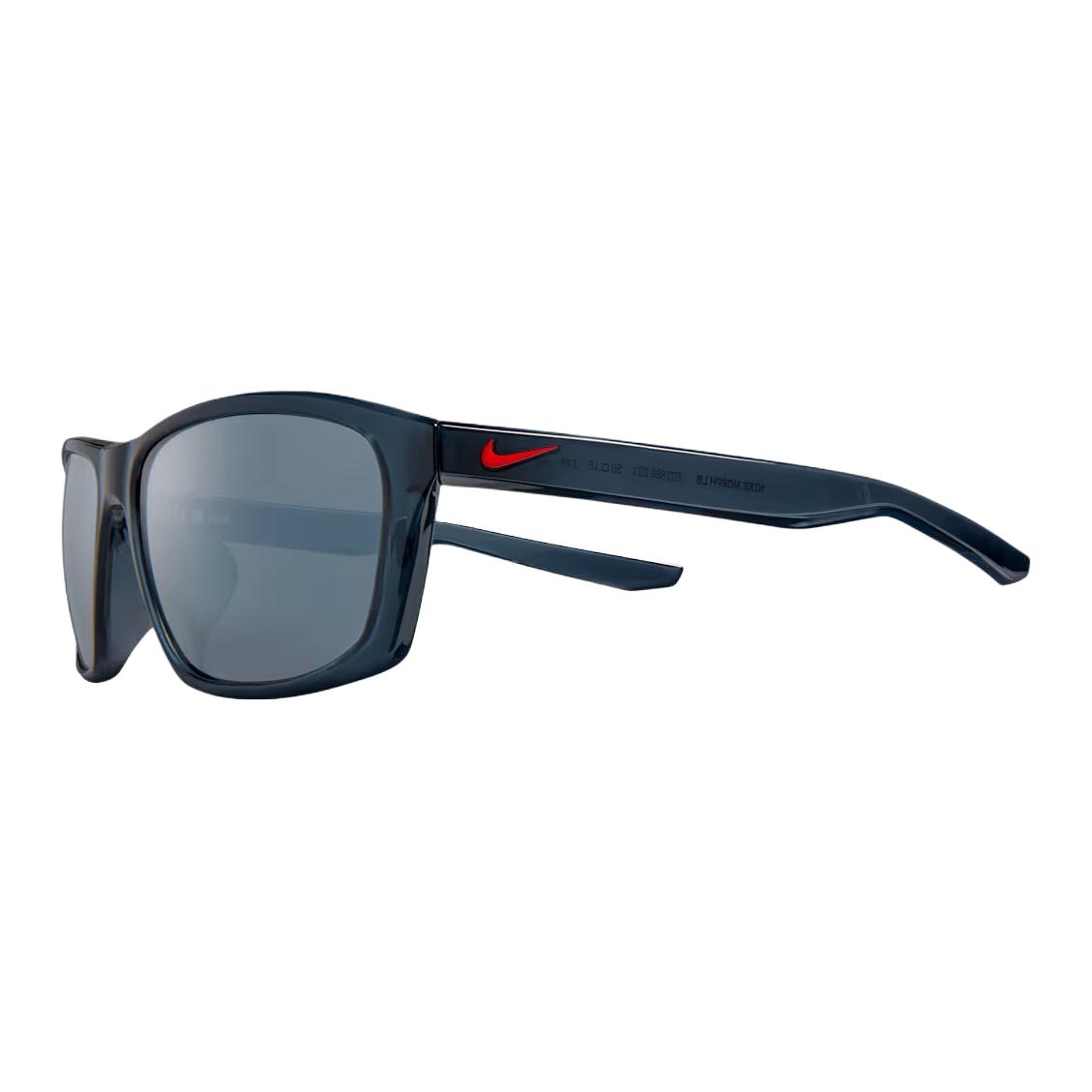 Nike Brand Logo Fashion Design Injection Molded Square Sunglasses Unisex sunglasses Dark-Gray NKFD1886-021 ONE SIZE,Dark Gray