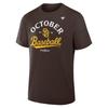 [Fanatics] Fanatics 2025 MLB Postseason San Diego Padres Locker Room T-Shirt ML25AS155 BROWN (BRN)