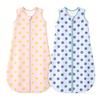 A-Class Pure Cotton Baby Sleep Bag - Lightweight Summer Vest Pajamas, Anti-Kick Design