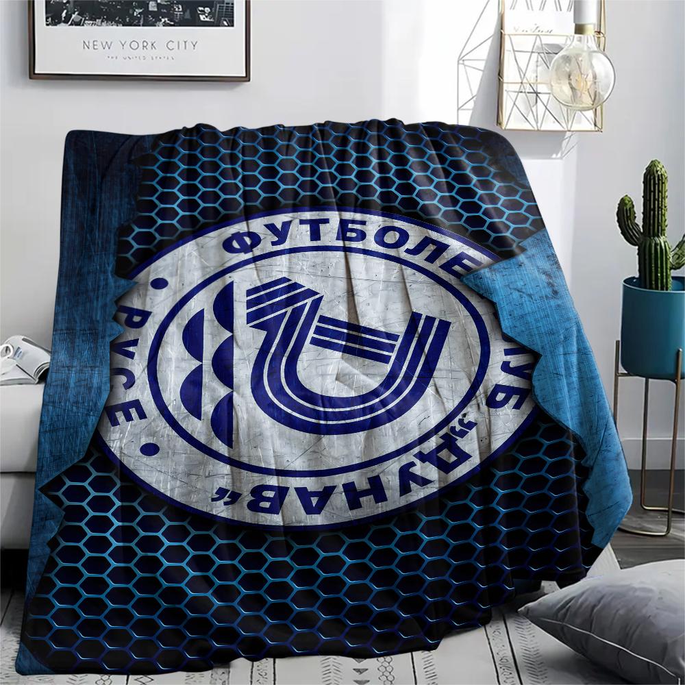 FootBall Club Print Flannel Blanket,High quality Comfortable for All Seasons,Home Decor,Warmth and Comfort,Perfect for Christmas Gifts