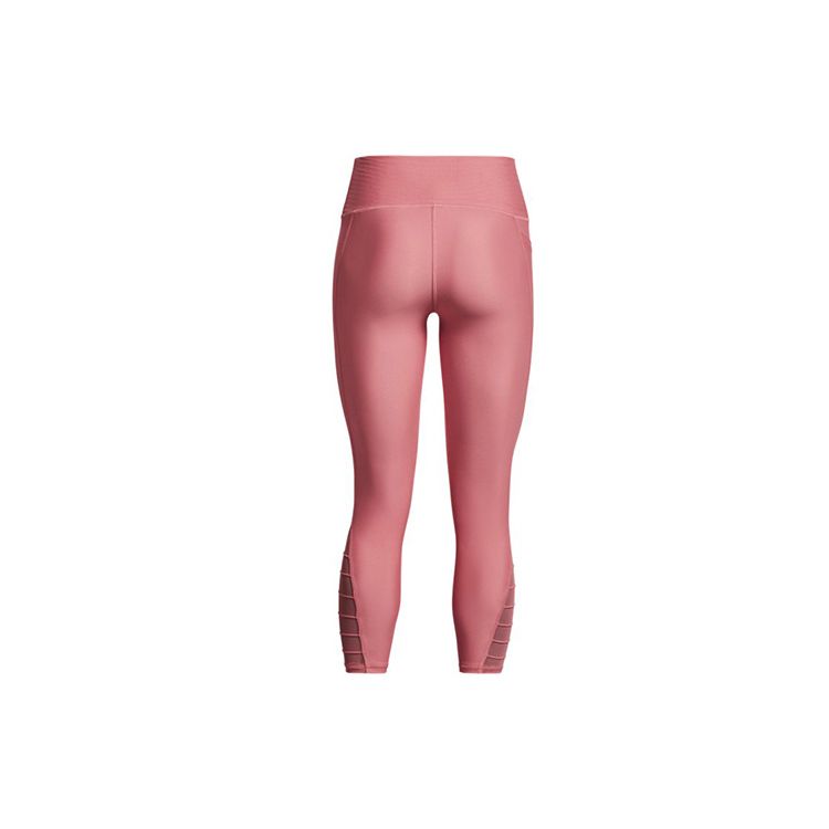 Under Armour HeatGear® Sport Three-Quarter Tights Women Tights Pink 1365758-663