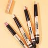 FOMIX 2-in-1 Cream Eyeshadow Stick Two Tone Eyeshadow Stick 2 Tone Cream Eyeshadow Stick Lazy Eyeshadow 2 Tone Stick