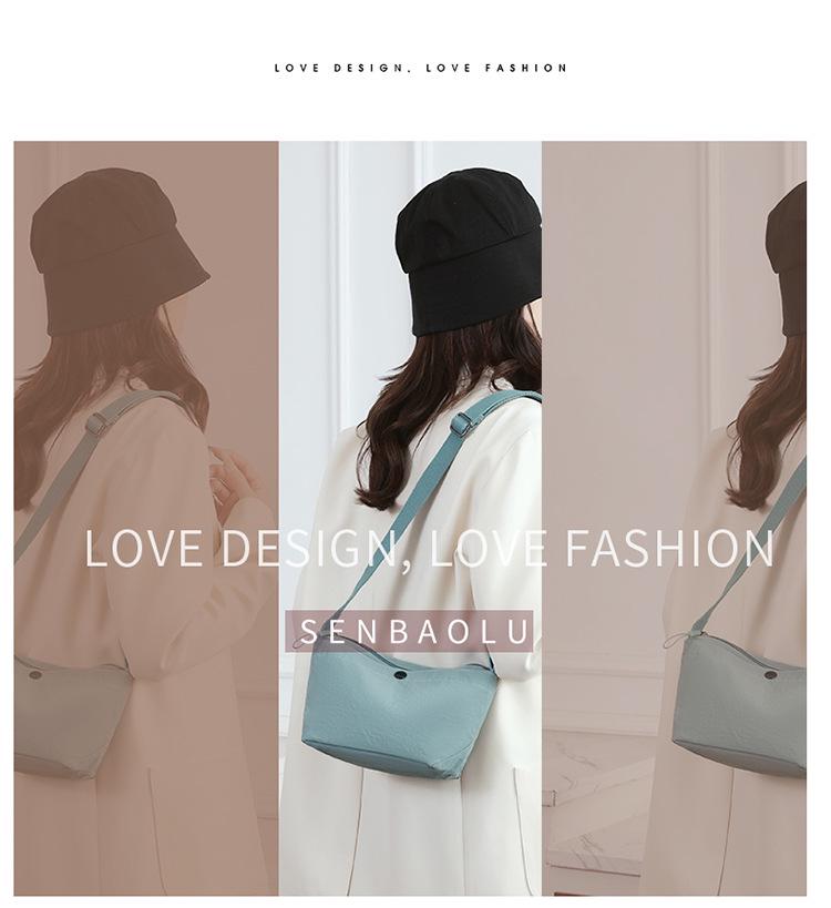 2025 Women's Versatile Lightweight Canvas & Nylon Crossbody Bag