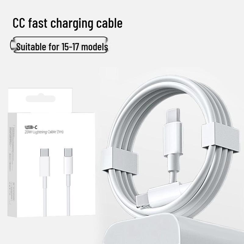 Certified PD 20W/30W Charger & Data Cable for Apple 17/16/15/14 - Fast Charging Set