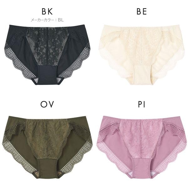 Unnanacool BRAGENIC Lace Shorts Size Pair with JB3840 for a Subtle Hip Women's (JF1840, L) - Hem.