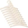 Wooden Kids Hangers 10 Pack 9 Inch Cute Wood Baby Hanger Nursery Hangers Non Slip Coat Hanger Newborn Hangeri for Baby Kids Toddler Coats Pants Suits