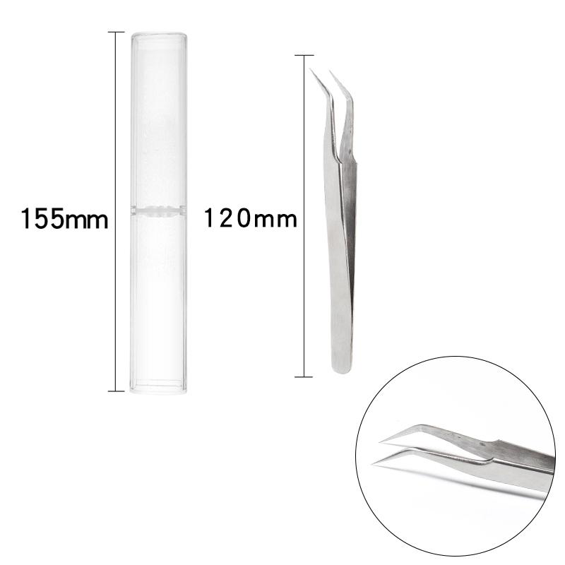 Multiple Styles Stainless Steel Tweezers Straight Curved Tweezers For Jewelry Making Jewelry Tools Jewelry Sewing Accessories
