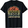 Funny Classic 1988 Vintage Cassette Tape T Shirts Men Pure Cotton Humor Streetwear Tee Shirt Short Sleeve Unisex Loose Clothing