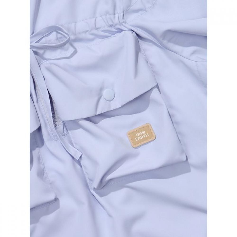 BBC EARTH Women Anorak  Cropped Short Sleeve Utility  Lilac 