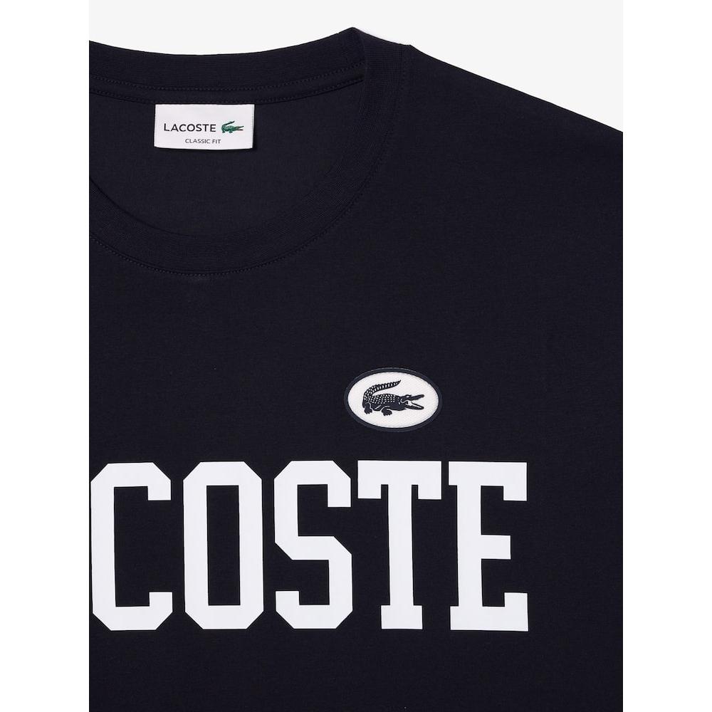 Lacoste Men S Logo Graphic Puff Badge MaTch T ShirT Th7411 54g Hde q2nTh7411 54gHde
