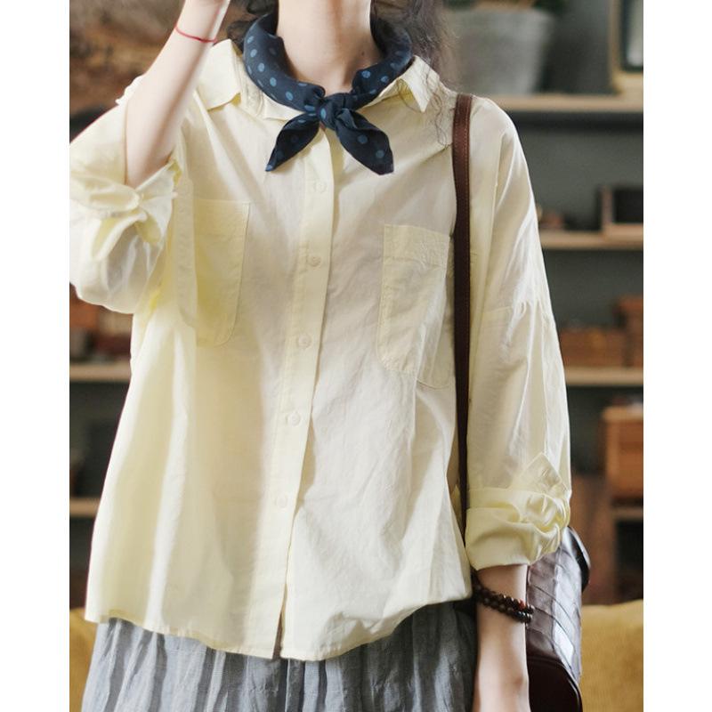 Damen-SonnenSchutz-Shirt im koreanischen Stil, locker