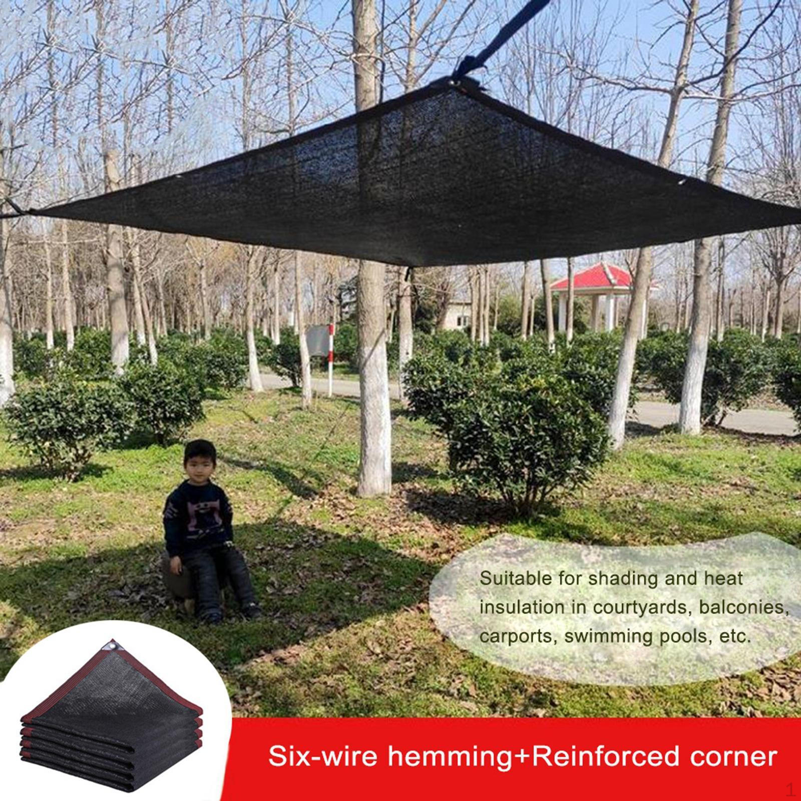 Covers Greenhouse Shade Cloth % -Resistant for Vegetables Pet Kennels Screen 3x3 meters