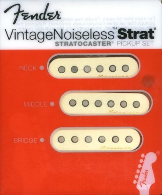 

Звукосниматель Fender Vintage Noiseless Stratocaster Single Coil Набор звукоснимателей для гитары Fender Vintage Noiseless Stratocaster Single Coil. Использовал. Набор.
